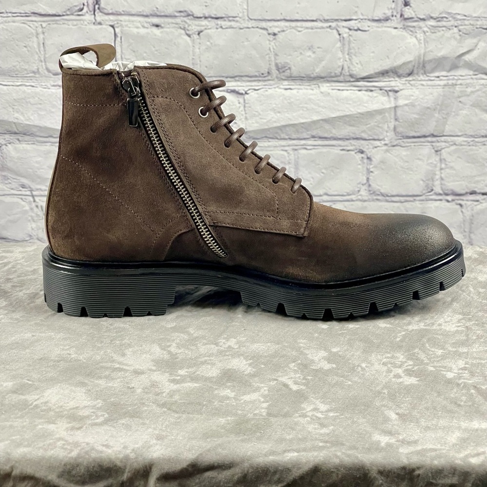 NWB Good Man Italian leather &Suede Boot Size 10.5